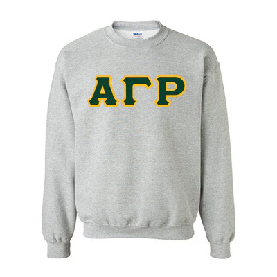 Alpha Gamma Rho Standards Crewneck Sweatshirt - G180 - TWILL