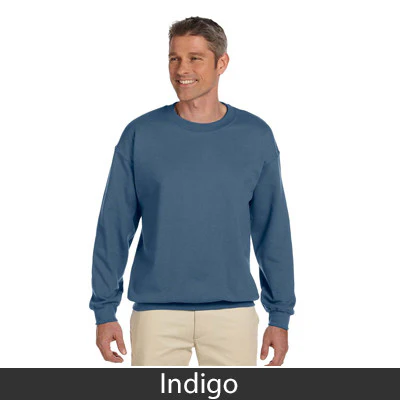 Delta Tau Delta Fraternity 8oz Crewneck Sweatshirt - G180 - TWILL - Image 15