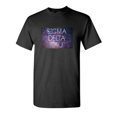 Galaxy Design Greek T-Shirt - Gildan 5000 - DIG