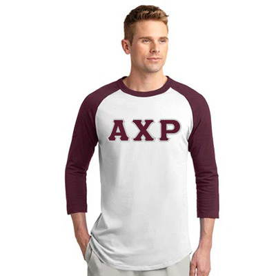 Alpha Chi Rho Raglan Baseball Tee - T200 - TWILL