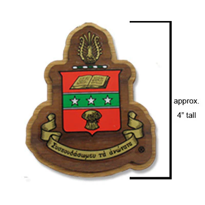 Alpha Chi Omega Large Wooden Crest - Image 2