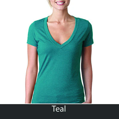 Alpha Delta Pi Deep V Sorority Printed Tee - Next level 6640 - CAD - Image 30