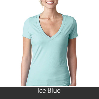 Alpha Sigma Alpha Deep V Sorority Printed Tee - Next Level 6640 - CAD - Image 12
