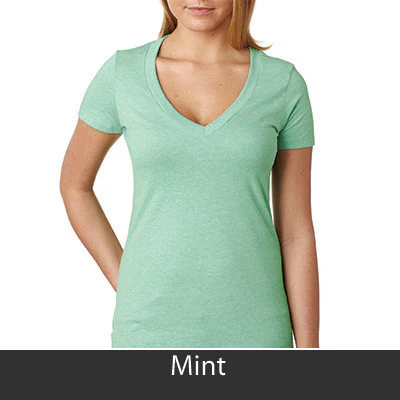Alpha Sigma Alpha Deep V Sorority Printed Tee - Next Level 6640 - CAD - Image 18