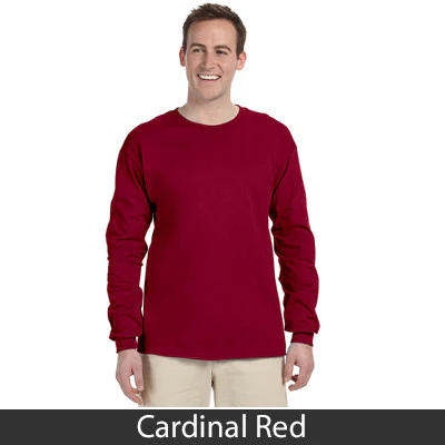 Alpha Sigma Phi Long-Sleeve Shirt, 2-Pack Bundle Deal - Gildan 2400 - TWILL - Image 4