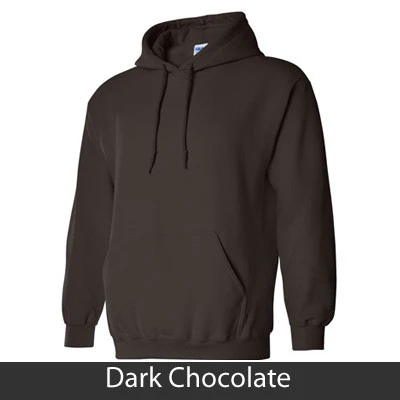 Chi Omega State and Date Printed Hoody - Gildan 18500 - CAD - Image 11