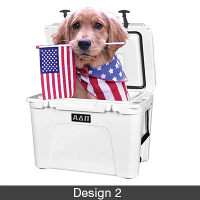 Sorority Patriotic Puppy Design Printed T-Shirt - TT11 - SUB - Image 3
