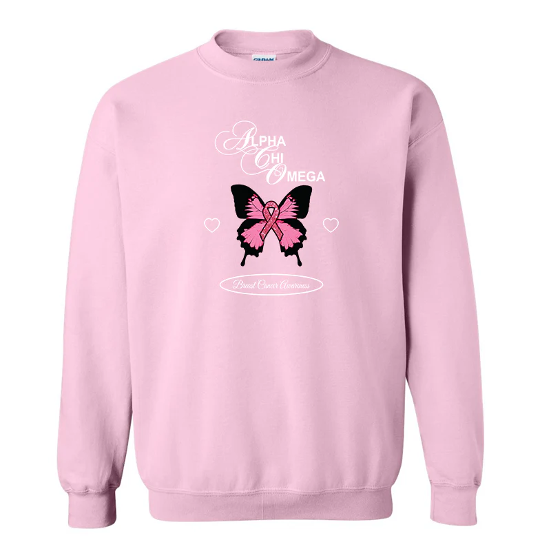 Printed Pink Butterfly Design - DTG - Image 5