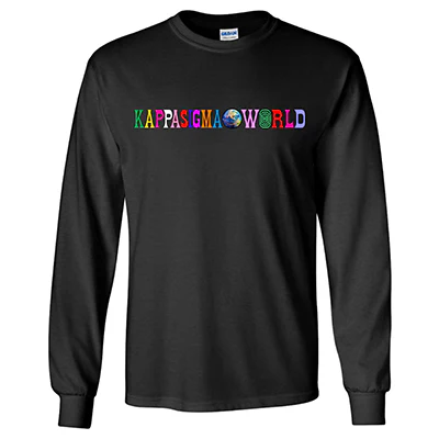 Custom Fraternity Happy World Design - DTG - Image 2