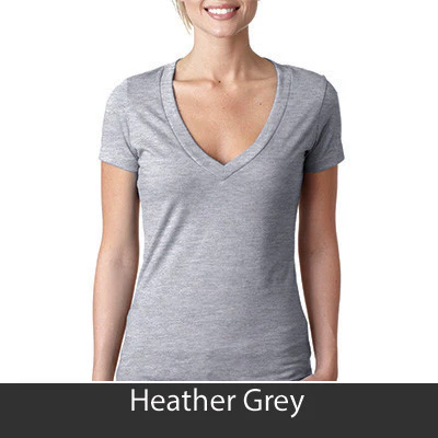 Delta Delta Delta Deep V Sorority Printed Tee - Next Level 6640 - CAD - Image 10