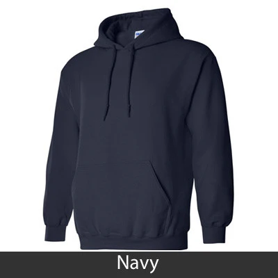 Delta Gamma State and Date Printed Hoody - Gildan 18500 - CAD - Image 32