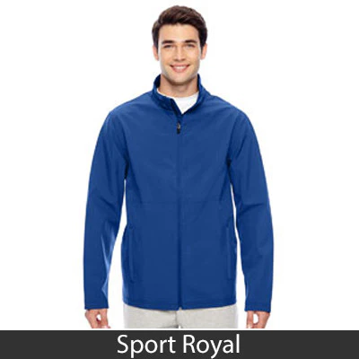 Fraternity Soft-Shell Jacket, 2-Color Greek Letters - Team365 TT80 - EMB - Image 18