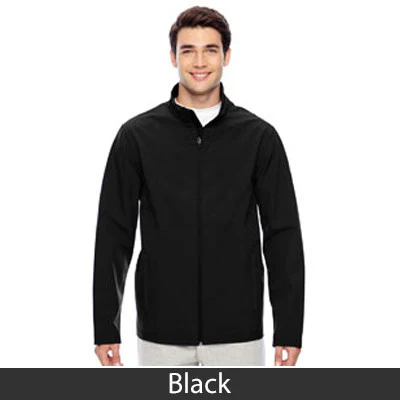 Fraternity Soft-Shell Jacket, 2-Color Greek Letters - Team365 TT80 - EMB - Image 3