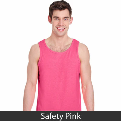 Fraternity Tank Top, Printed Varsity Letters - G520 - CAD - Image 12