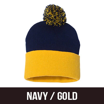 Fraternity Pom Pom Beanie - Sportsman SP15 - EMB - Image 15