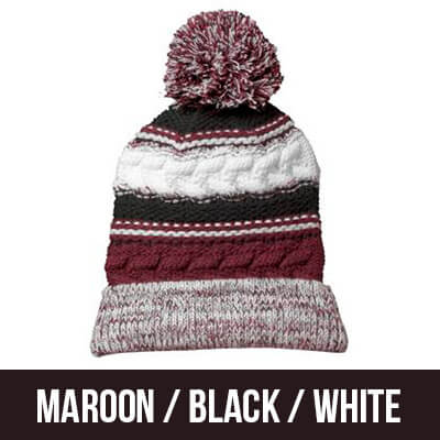 Fraternity Pom Pom Team Beanie - STC21 - EMB - Image 6