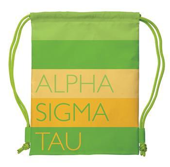 Greek Sorority Organization Drawstring Backpack - a1009 - Image 7