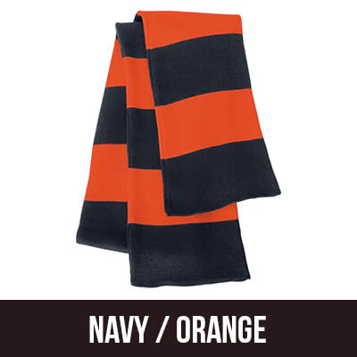 Greek Sorority Rugby-striped Knit Scarf - Sportsman SP02 - EMB - Image 13