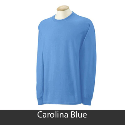 I Love Phi Sigma Sigma Printed Longsleeve - Gildan 2400 - CAD - Image 5