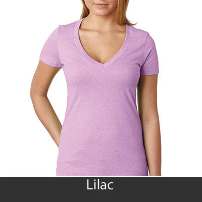 Phi Mu Deep V Sorority Printed Tee - Next Level 6640 - CAD - Image 14
