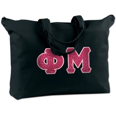 Phi Mu Shoulder Bag - TWILL