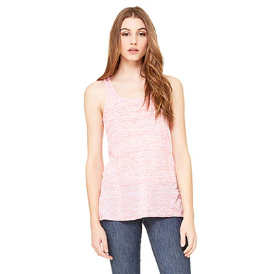 Printed Sorority Flowy Bella Tank - Bella B8800 - CAD - Image 15