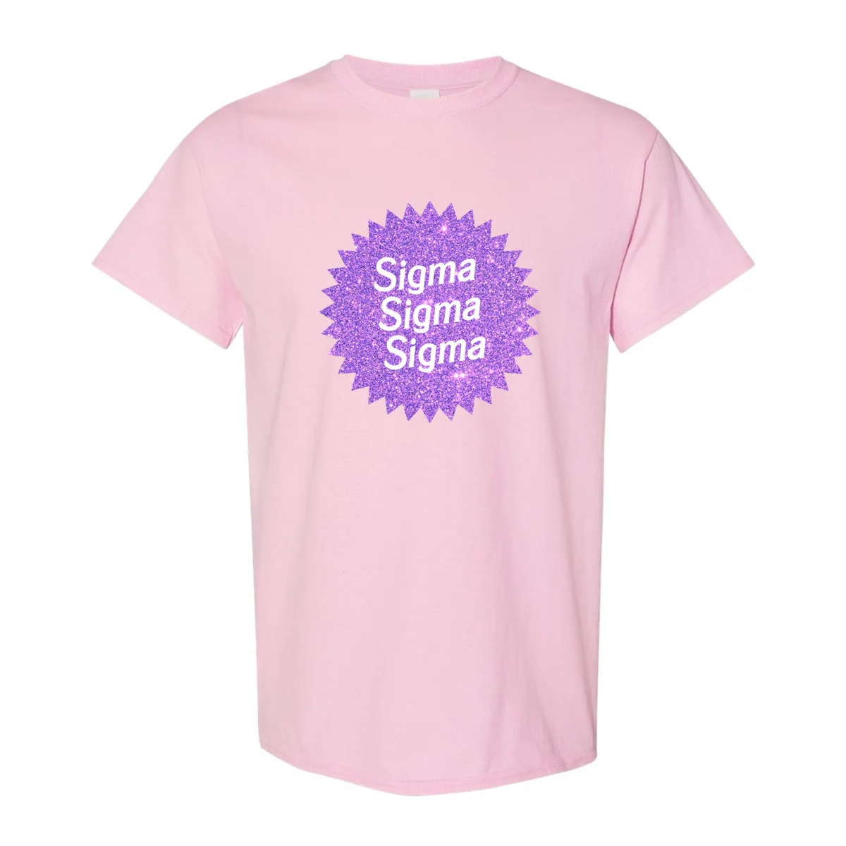 Printed Sparkle Circle Design