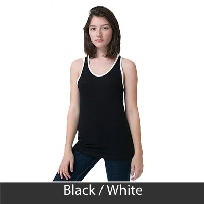 Sigma Delta Tau Sorority Printed Tank Top - American Apparel 2408W - CAD - Image 3