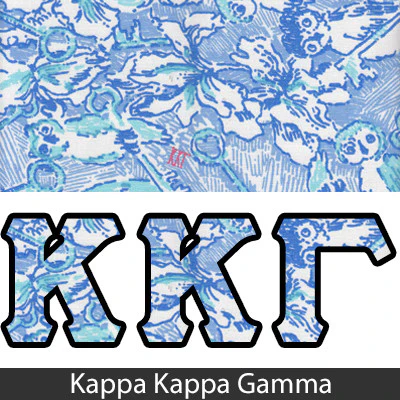 Sorority Panoramic Pattern Printed Tee - Jerzees 21MR - SUB - Image 33