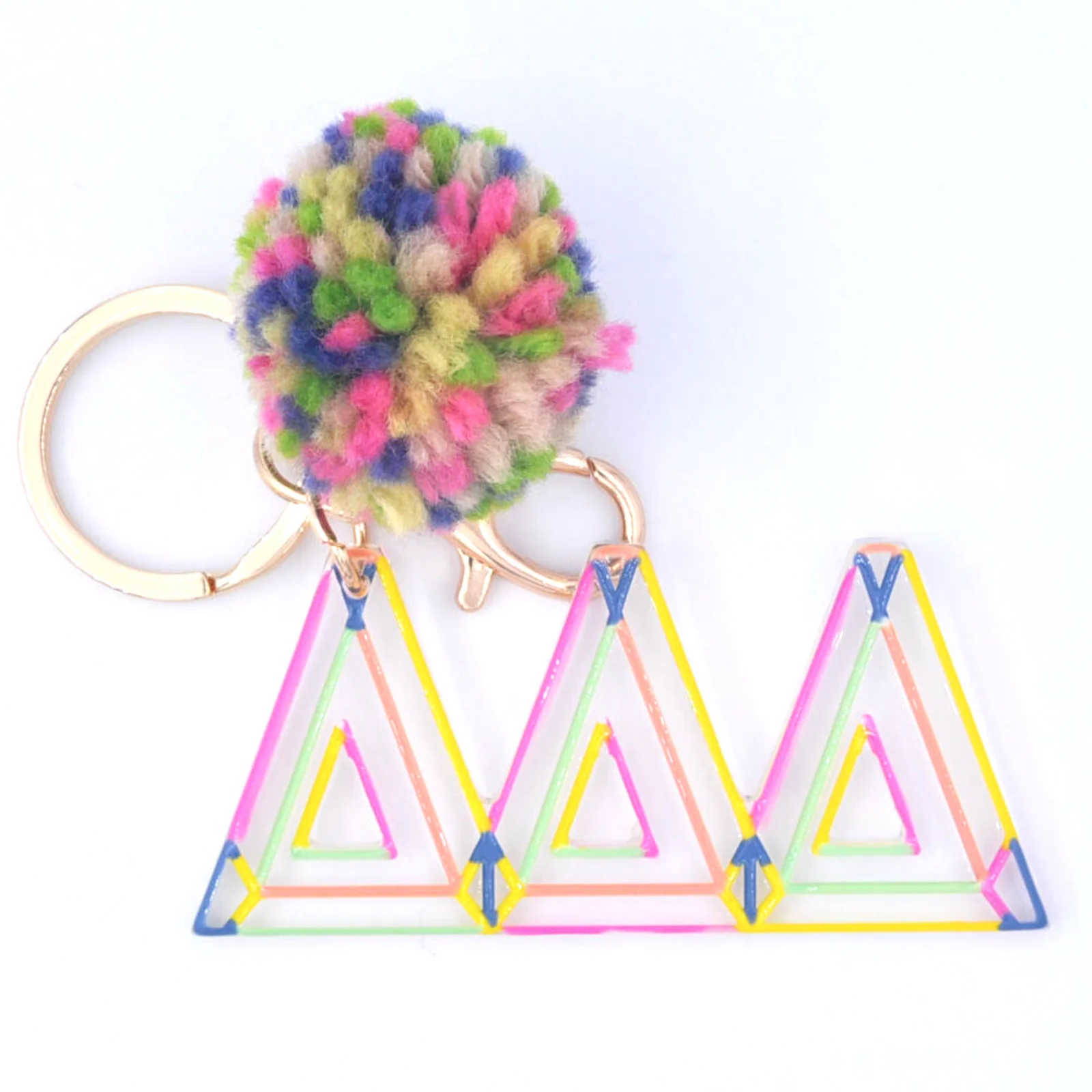 Sorority Pom Pom Keychain - Image 7