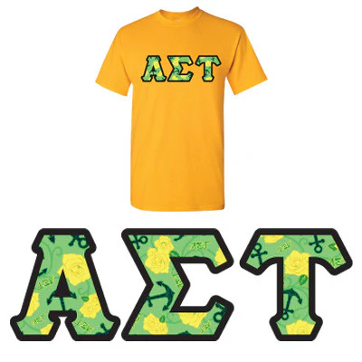 Sorority Printed Pattern T-Shirt - Gildan 5000 - DIG - Image 10