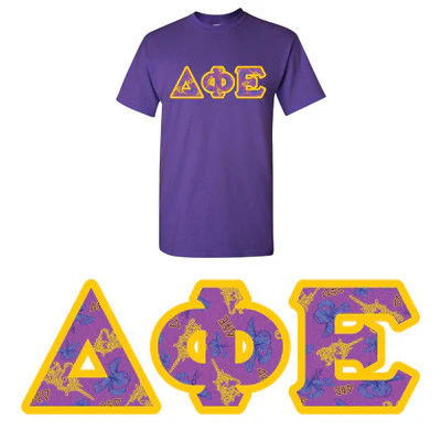 Sorority Printed Pattern T-Shirt - Gildan 5000 - DIG - Image 15