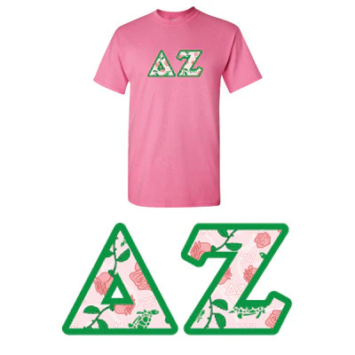 Sorority Printed Pattern T-Shirt - Gildan 5000 - DIG - Image 16