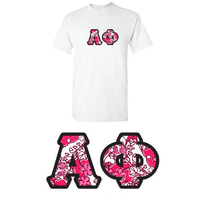 Sorority Printed Pattern T-Shirt - Gildan 5000 - DIG - Image 8