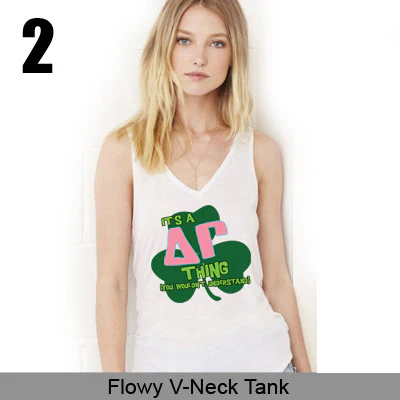 Sorority Shamrock Design - SUB - Image 4