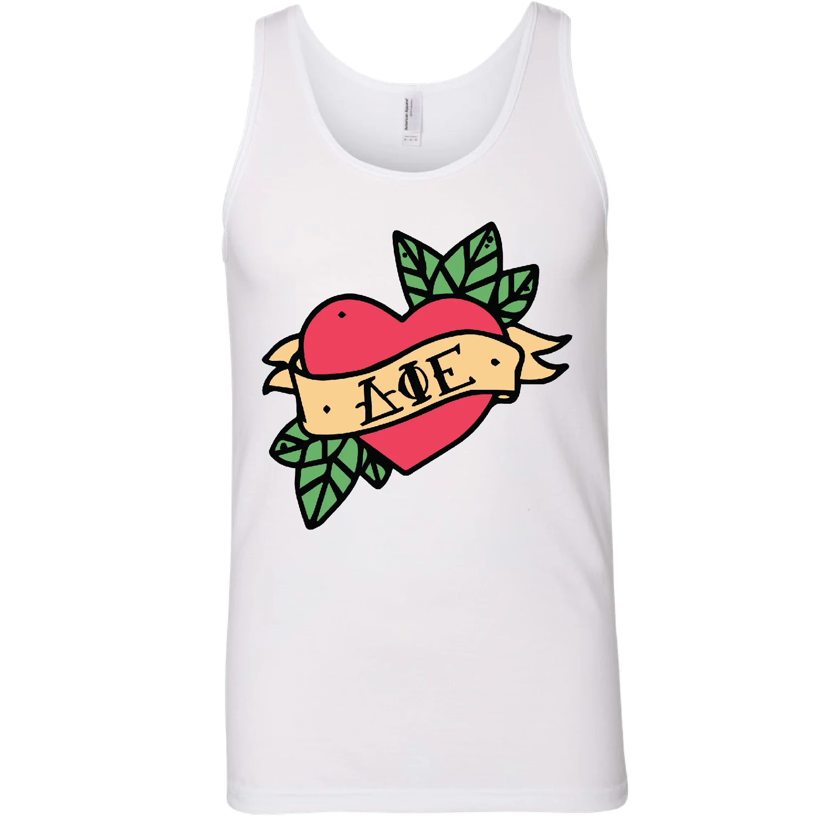 Sorority Banner Heart - PL408 - SUB