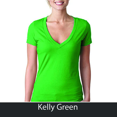 Theta Phi Alpha Deep V Sorority Printed Tee - Next Level 6640 - CAD - Image 13