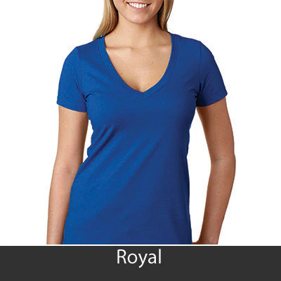 Theta Phi Alpha Deep V Sorority Printed Tee - Next Level 6640 - CAD - Image 25